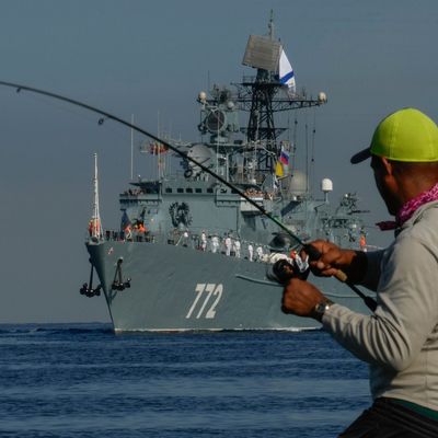Russische Marineschiffe in Kuba