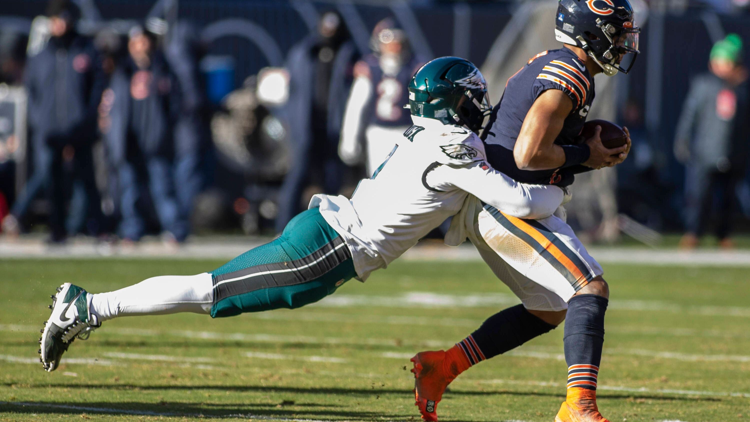 <strong>Philadelphia Eagles</strong><br>Angstgegner: Chicago Bears<br>Bilanz: 14-29-1<br>Winning Percentage: 0,330
