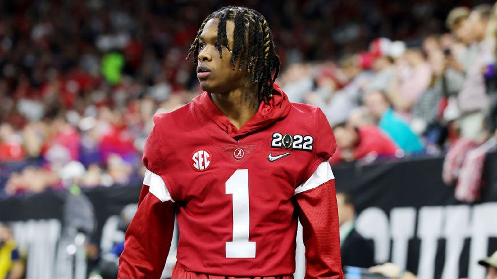 
                <strong>16. Pick: New Orleans Saints - Jameson Williams (Alabama), WR</strong><br>
                Könnte auch ein Tackle werden, aber Winston braucht Waffen. Glaube nicht an einen Quarterback.Die Draft Needs der Saints: QB, WR, T
              