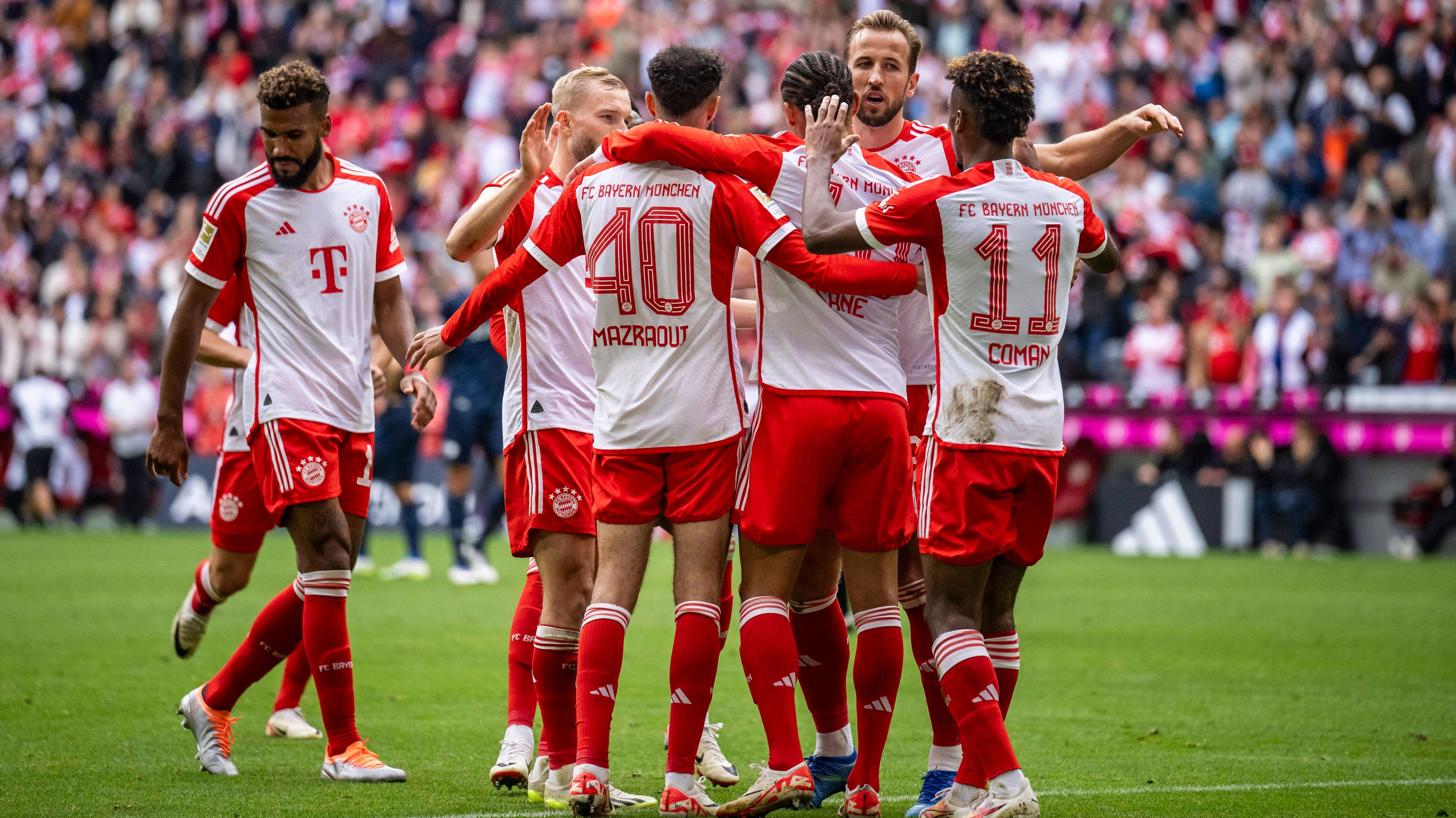 <strong>Bayern machen Bochum nass: Die Noten zum Spiel</strong><br>Der FC Bayern München setzt am 5. Bundesliga-Spieltag ein Ausrufezeichen. Gegen den VfL Bochum treffen die Münchner sagenhafte sieben Mal - und fahren ein 7:0 ein. <strong><em>ran</em></strong> hat die Noten und Einzelkritiken der FCB-Spieler.