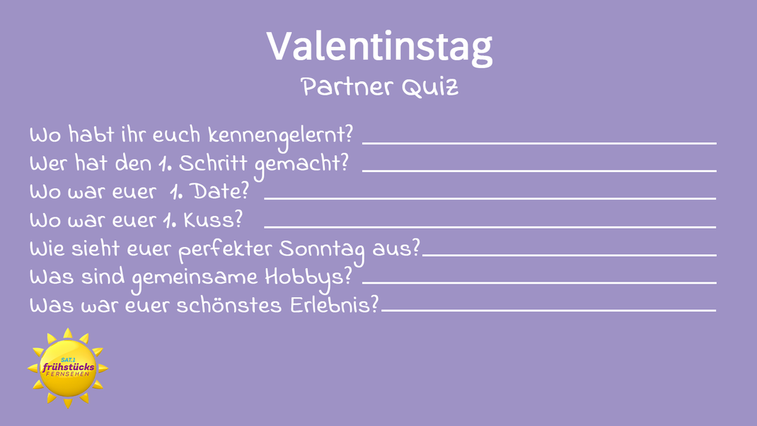 Lässt Schmetterlinge wieder fliegen: Unser Liebes-Quiz zum Valentinstag.