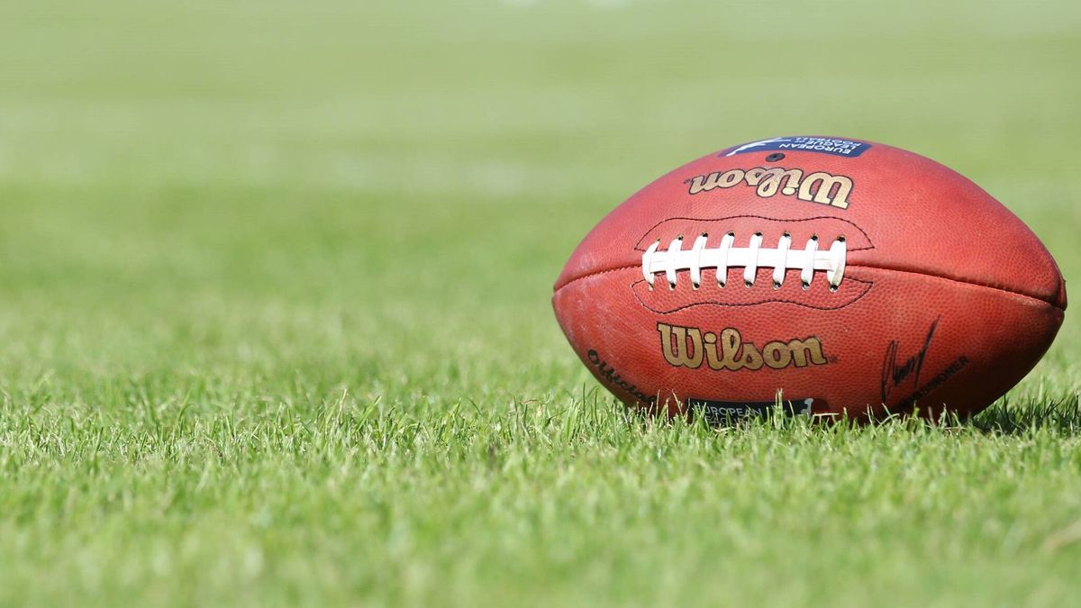 Leuchtender Football