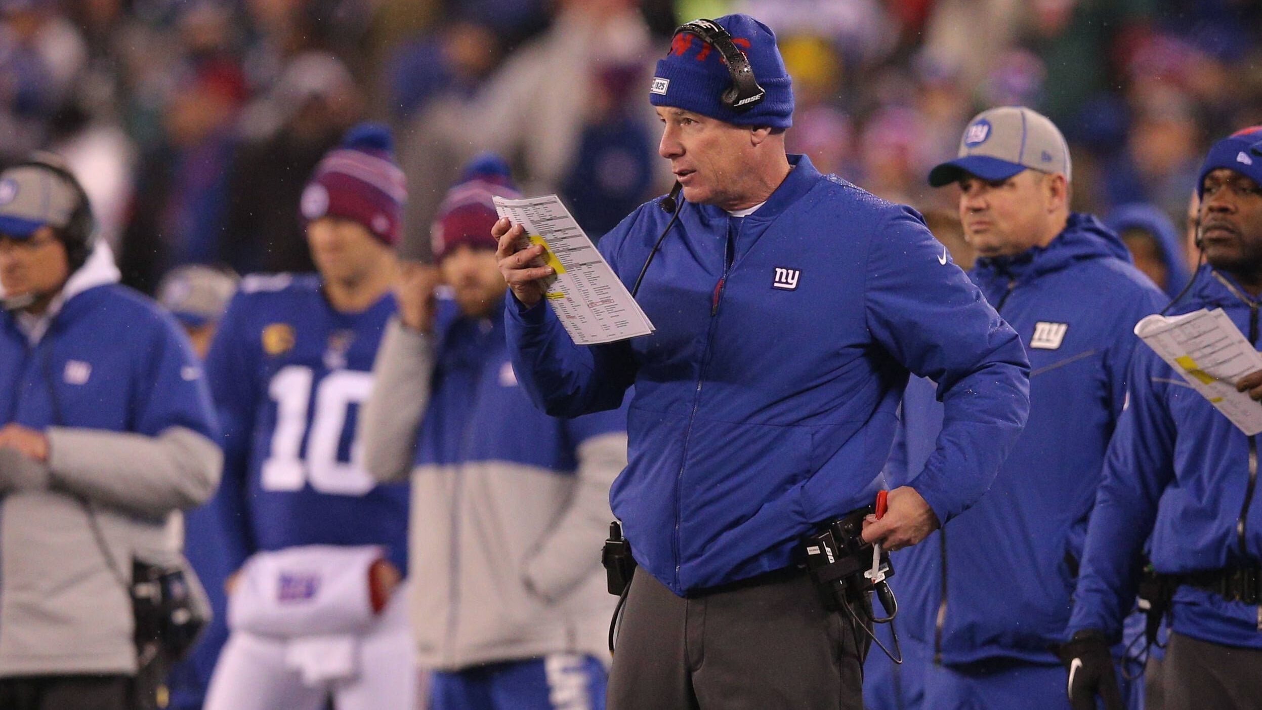 <strong>Pat Shurmur</strong>&nbsp;<br>Pat Shurmur war gleich dreimal Cheftrainer. Von 2011 bis 2012 bei den Browns, 2015 als Interimscoach bei den Eagles und von 2018 bis 2019 bei den Giants. Von 1999 bis 2008 stand er aber mit Reid in Philly an der Seitenlinie, coachte dabei unter anderem die Tights Ends, die O-Line und die Quarterbacks.