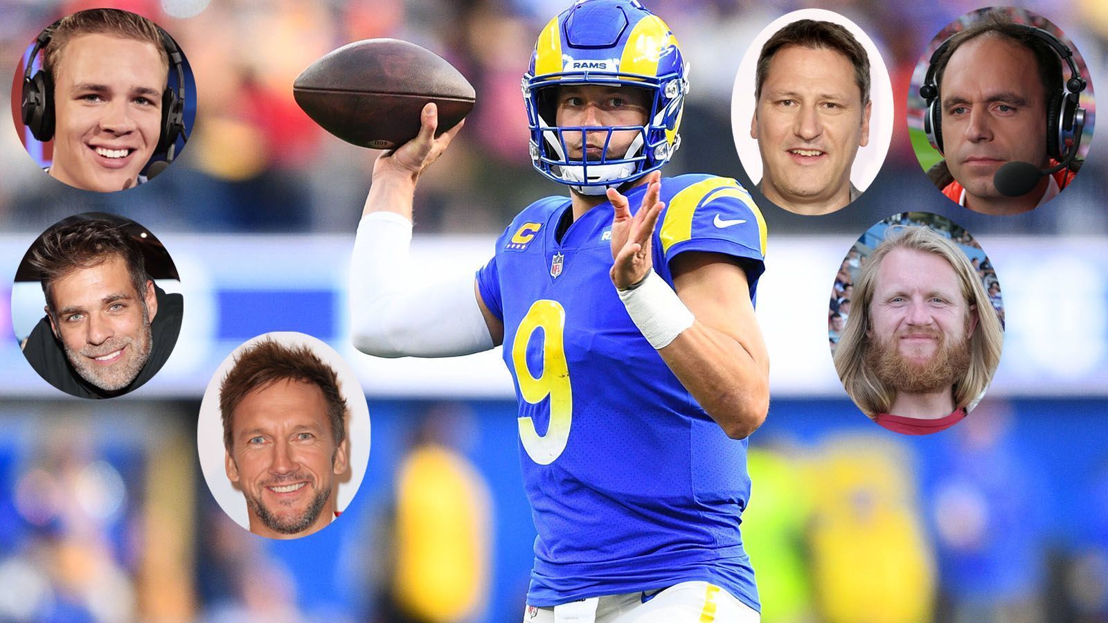 
                <strong>Saisonauftakt in der NFL: So tippt die #ranNFL-Crew Week 1</strong><br>
                Endlich ist es wieder soweit. Die neue NFL-Saison steht vor der Tür und wird in der Nacht von Donnerstag auf Freitag (ab 1:45 Uhr live auf ProSieben und ran.de) mit der Partie der Buffalo Bills bei den Los Angeles Rams eröffnet. Unsere #ranNFL-Crew tippen den kompletten ersten Spieltag. Sind für Euch einige Überraschungen dabei?
              