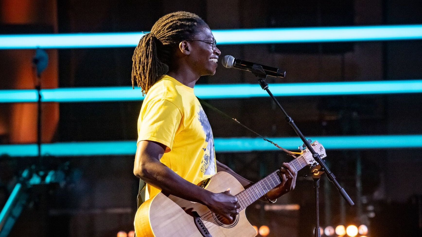 Shalu Chisenga (34) aus Mannheim singt "Here Comes The Hotstepper" von Ini Kamoze - "Schon als Kind habe ich dieses Lied geliebt und immer dazu getanzt und mitgesungen.“