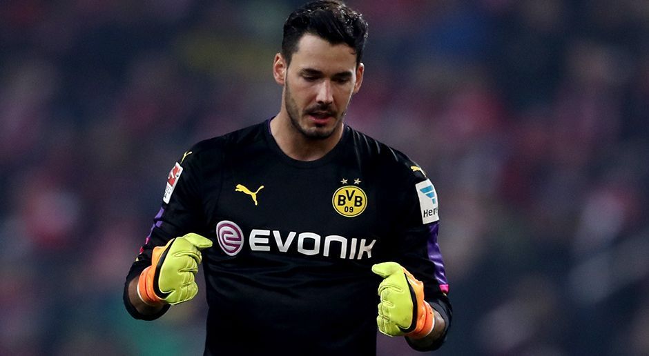 
                <strong>Roman Bürki</strong><br>
                Roman Bürki: Hat in seinem ersten Champions-League-Achtelfinale in der ersten Halbzeit erstaunlich wenig zu tun. Gleich nach Wiederanpfiff muss Bürki hinter sich greifen, bei Benficas Führungstor ist der Schweizer machtlos. Wachsam beim Rauslaufen. ran-Note: 3
              