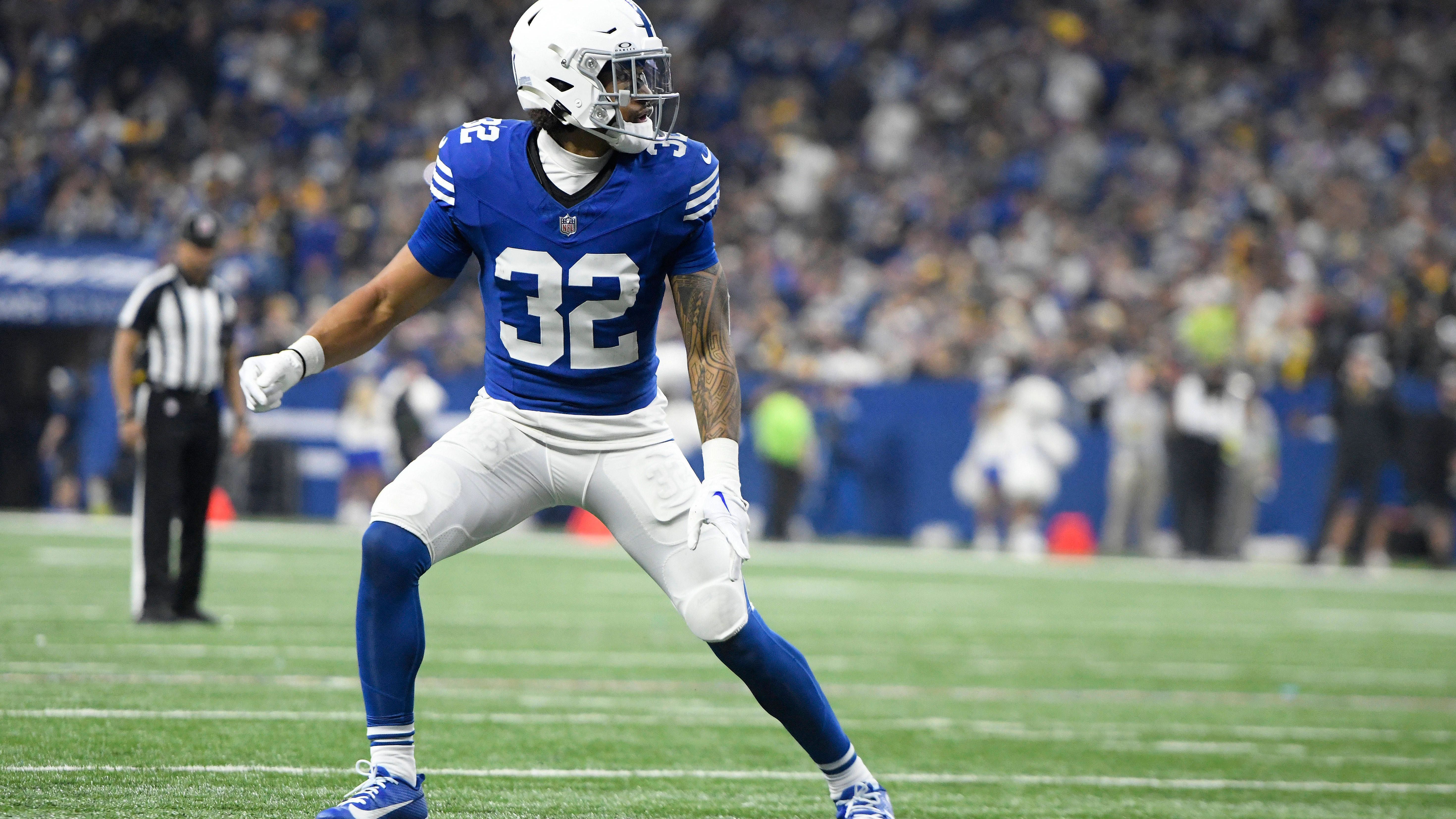 <strong>Platz 2: Julian Blackmon (Indianapolis Colts)</strong><br>Position: Safety<br>Targets: 46<br>Zugelassenes Passer Rating: 46,6