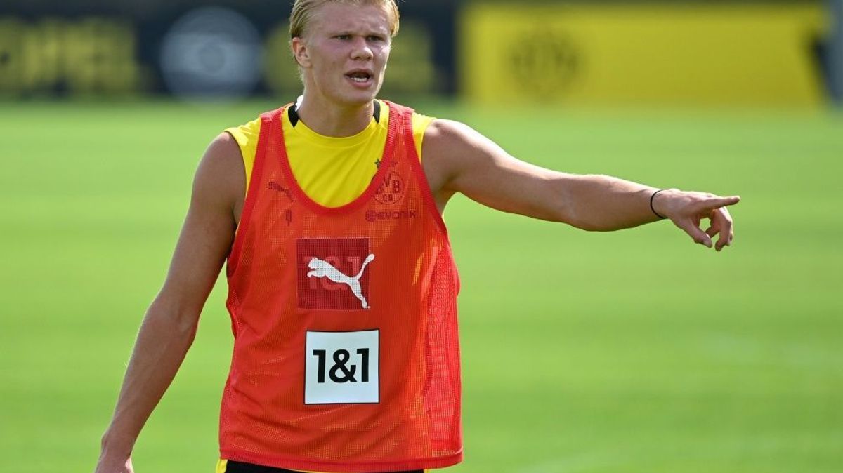 Keine Startelf-Garantie im Nationalteam: Erling Haaland
