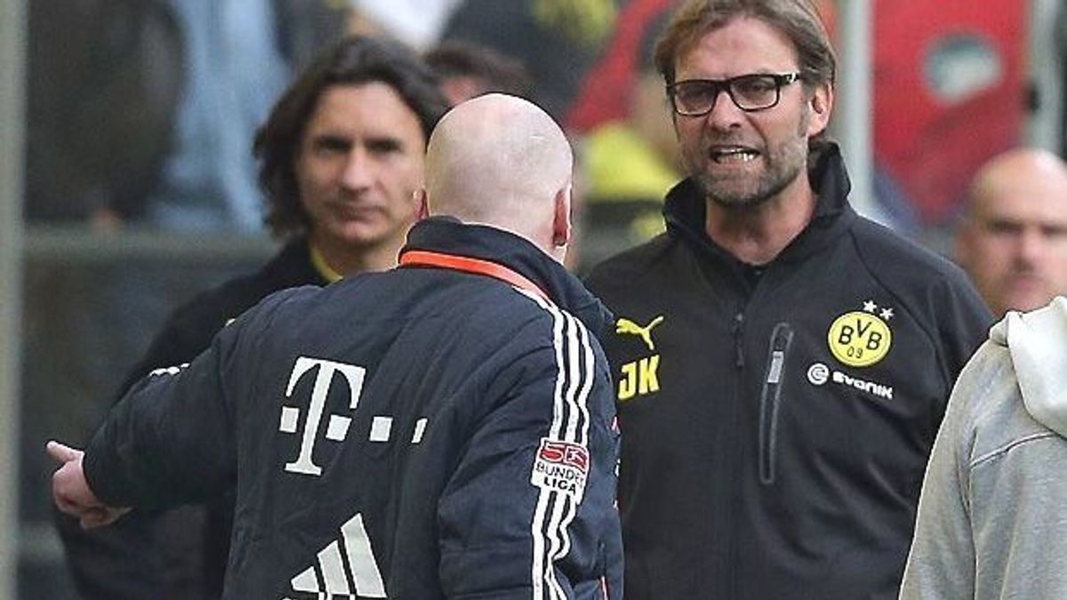 Jürgen Klopp Matthias Sammer Borussia Dortmund FC Bayern München