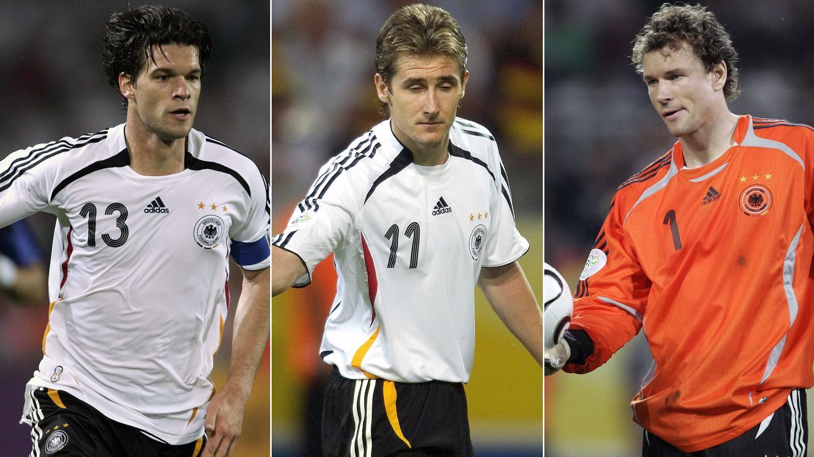 
                <strong>15 Jahre danach: Das wurde aus den tragischen DFB-Halbfinal-Helden von der WM 2006</strong><br>
                Am 4. Juli 2006 platzte Deutschlands Traum vom Titel bei der Heim-WM. Durch eine 0:2-Niederlage in der Verlängerung im Halbfinale gegen den späteren Weltmeister Italien endete das deutsche Sommermärchen vorzeitig. Genau 15 Jahre danach zeigt ran.de, was aus den tragischen DFB-Helden, die im Halbfinale gegen Italien zum Einsatz kamen, wurde. (Stand: 4. Juli 2021)
              