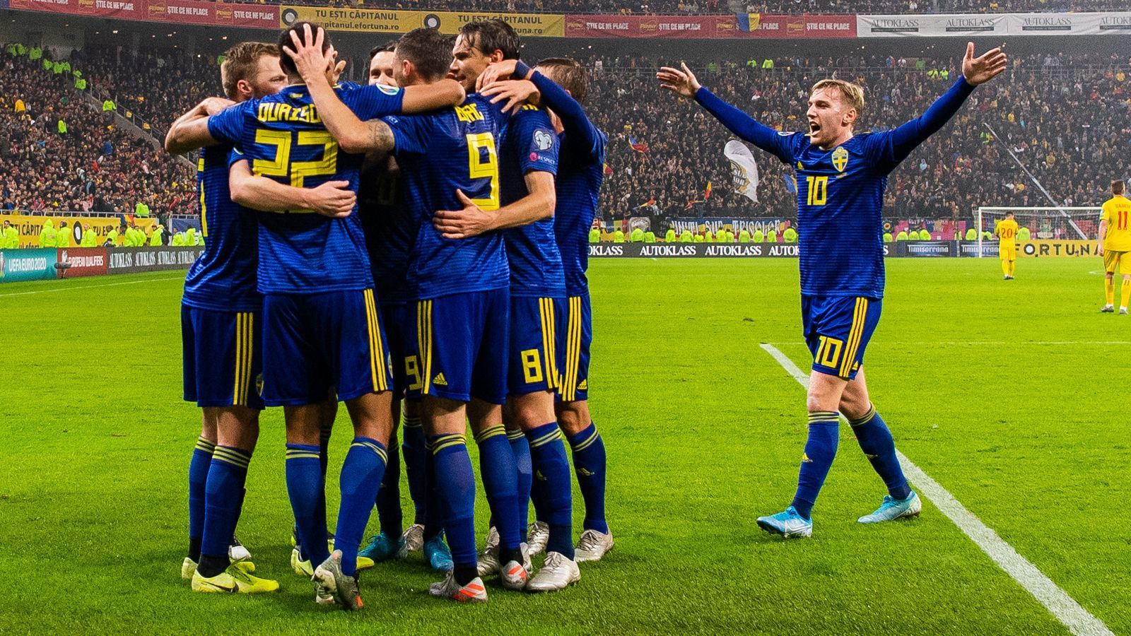 
                <strong>Schweden</strong><br>
                Platz 2 in Gruppe F mit Spanien, Rumänien, Norwegen, Färöer und Malta
              