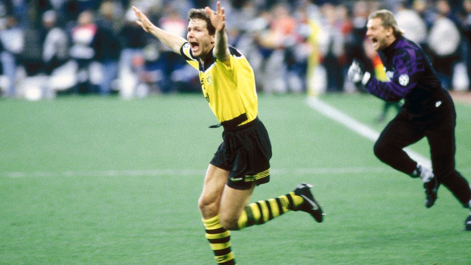 
                <strong>Platz 9 (geteilt): Andreas Möller</strong><br>
                Champions-League-Tore für den BVB: 7 - Champions-League-Spiele für den BVB: 27
              