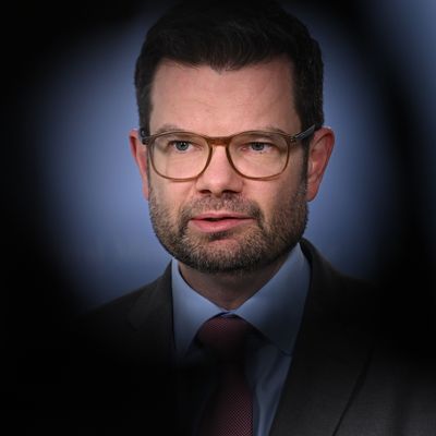 Marco Buschmann (FDP), Bundesminister der Justiz, spricht bei einem Statement über die mutmaßliche Agententätigkeit chinesischer Spione.