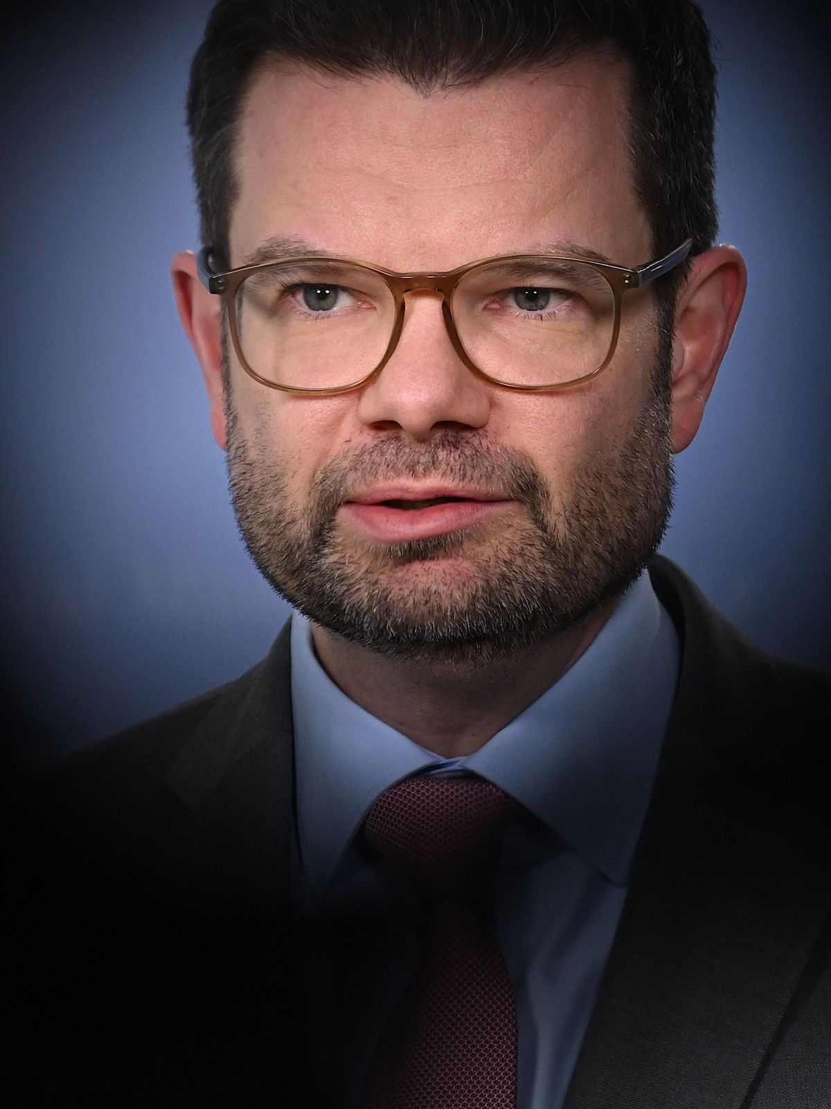 Marco Buschmann (FDP), Bundesminister der Justiz, spricht bei einem Statement über die mutmaßliche Agententätigkeit chinesischer Spione.