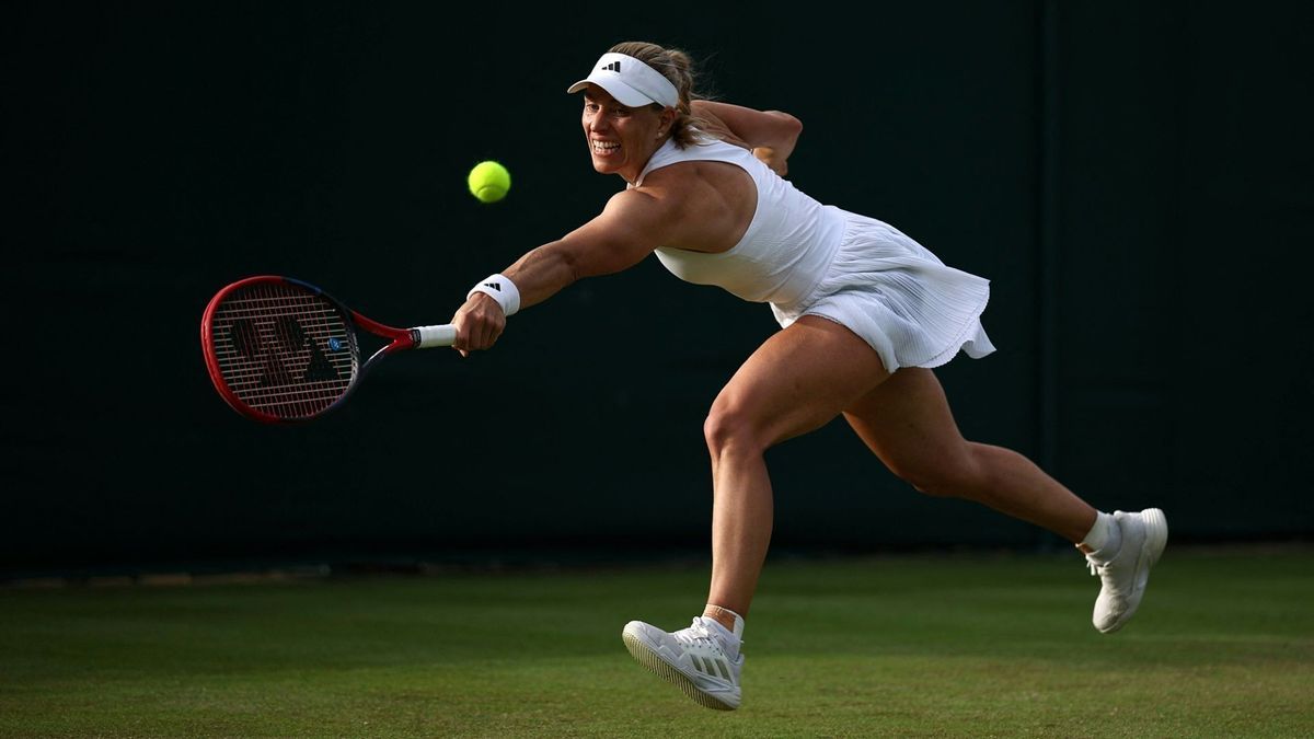 Angelique Kerber bei ihrem Auftritt in Wimbledon