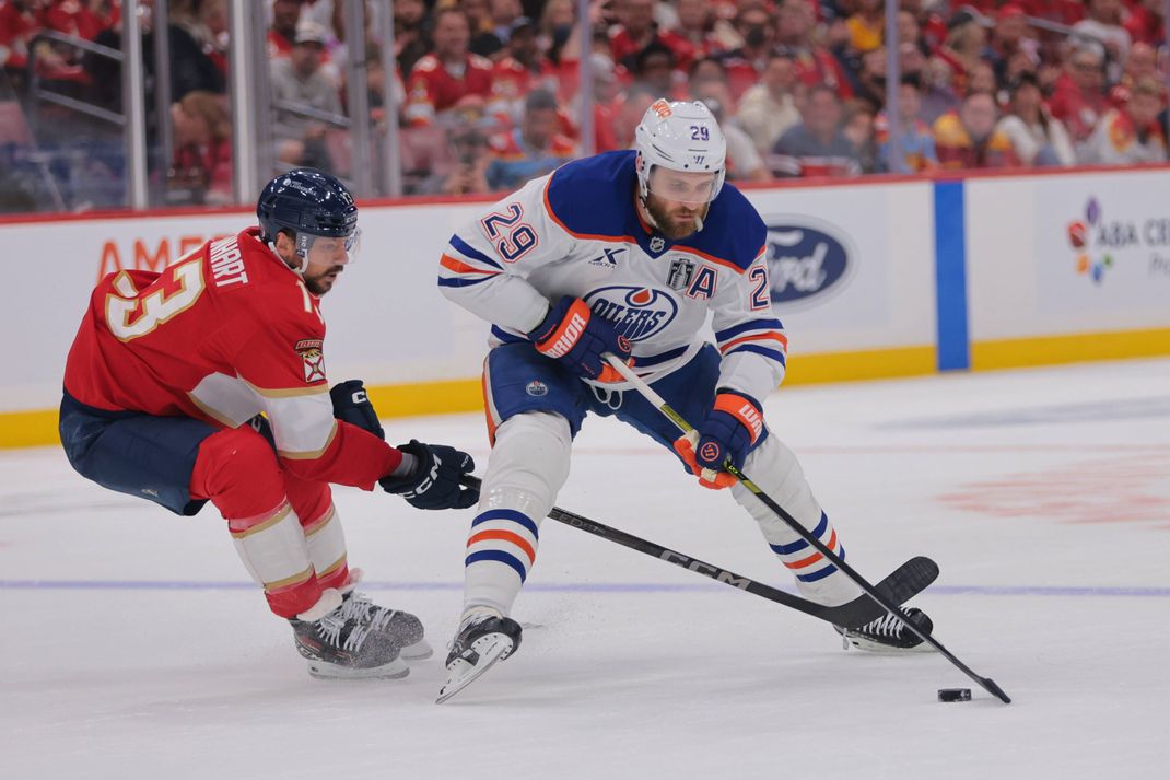 Leon Draisaitl musste mit den Oilers eine bittere Pleite hinnehmen