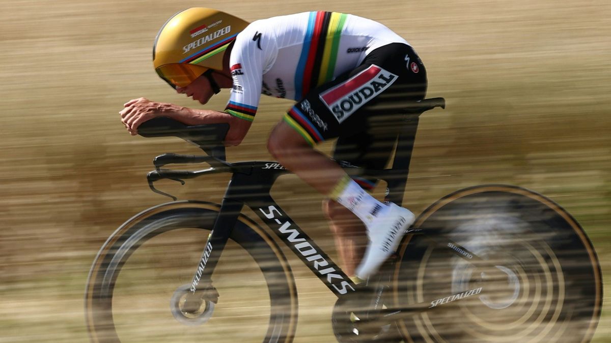 Zeitfahr-Weltmeister Remco Evenepoel