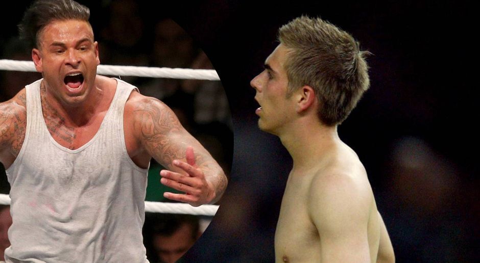 
                <strong>Wrestler</strong><br>
                Der 33-Jährige könnte aber auch in die Fußstapfen von Tim "The Machine" Wiese treten. Der Bremer hat bestimmt ein paar Tipps parat, wie man sich in Rekordzeit zum Muskelprotz aufpumpt. Ganz wichtig: Bisonfleisch – und zwar in rauen Mengen. Auch zum Frühstück. Dann würde nur noch ein passender Kampfname zur großen Wrestling-Karriere fehlen.
              