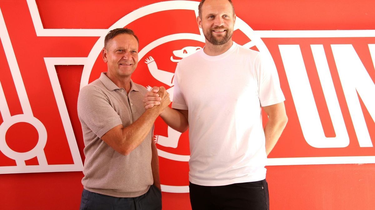 Unions neues Duo: Horst Heldt (l.) und Bo Svensson