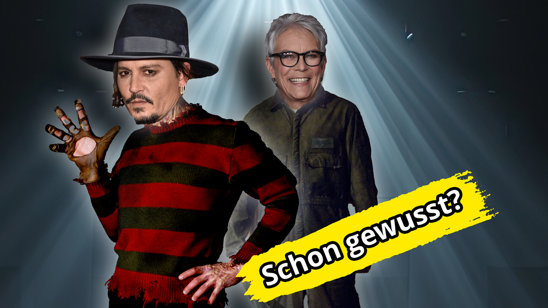 Freddie Krueger und Michael Myers gehören zu den bekanntesten Horror-Figuren überhaupt. Aber was haben Johnny Depp und Jamie Lee Curtis mit ihnen zu tun?