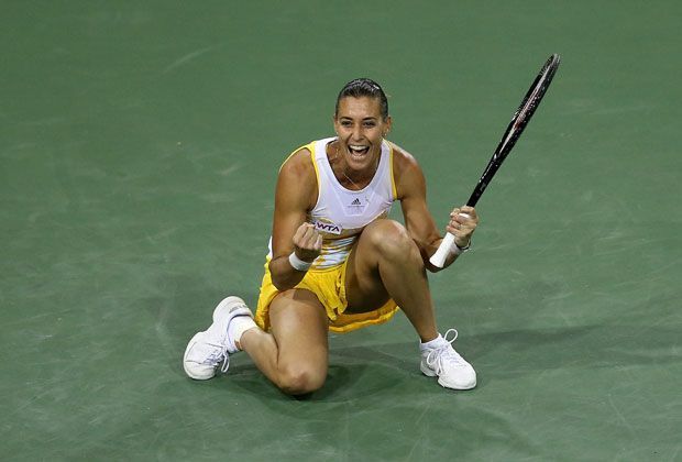 
                <strong>Flavia Pennetta (Italien)</strong><br>
                Viele Experten hatten die 32-jährige Italienerin bereits weitestgehend als Top-Spielerin abgeschrieben. Doch Pustekuchen: In der vergangenen Woche sicherte sich Pennetta nach teils überragenden Leistungen überraschend den Titel beim WTA-Turnier in Indian Wells. Und jetzt in Miami?
              