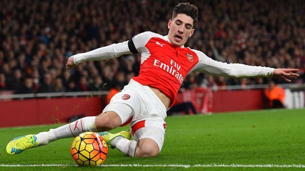 
                <strong>Platz 10: Hector Bellerin (FC Arsenal) - 34,77 km/h</strong><br>
                Wer Usain Bolt zu einem Sprintduell herausfordert, ist vermutlich größenwahnsinnig - aber auch flink! Auf den ersten 40 Metern nimmt Hector Bellerin dem schnellsten Mann der Welt im Quervergleich tatsächlich ein paar Zehntelsekunden ab. In der Premier League ist der junge Spanier trotzdem "nur" der zehntschnellste Mann.
              