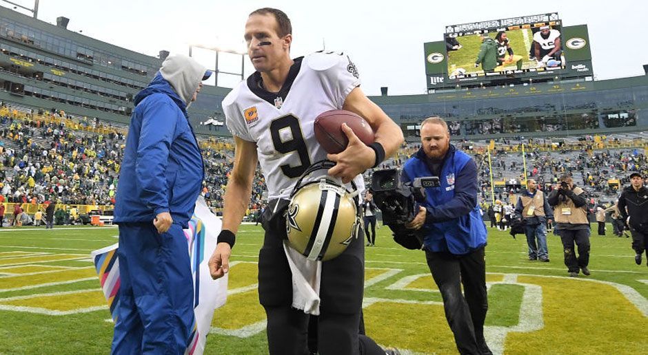 
                <strong>Gewinner: Drew Brees (New Orleans Saints)</strong><br>
                Er ist und bleibt einer der besten Quarterbacks in der NFL-Geschichte. Drew Brees ist nach Woche 7 der vierte NFL-Spieler mit mindestens 500 Touchdown-Pässen. Vor ihm gelangen dies lediglich Peyton Manning, Brett Favre und Tom Brady.
              