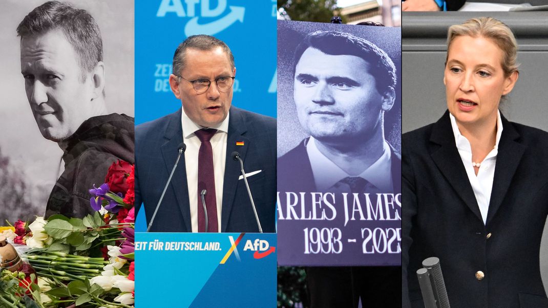 Die AfD zeigt sich nach dem mutmaßlich politischen Mord an Charlie Kirk besorgt.
