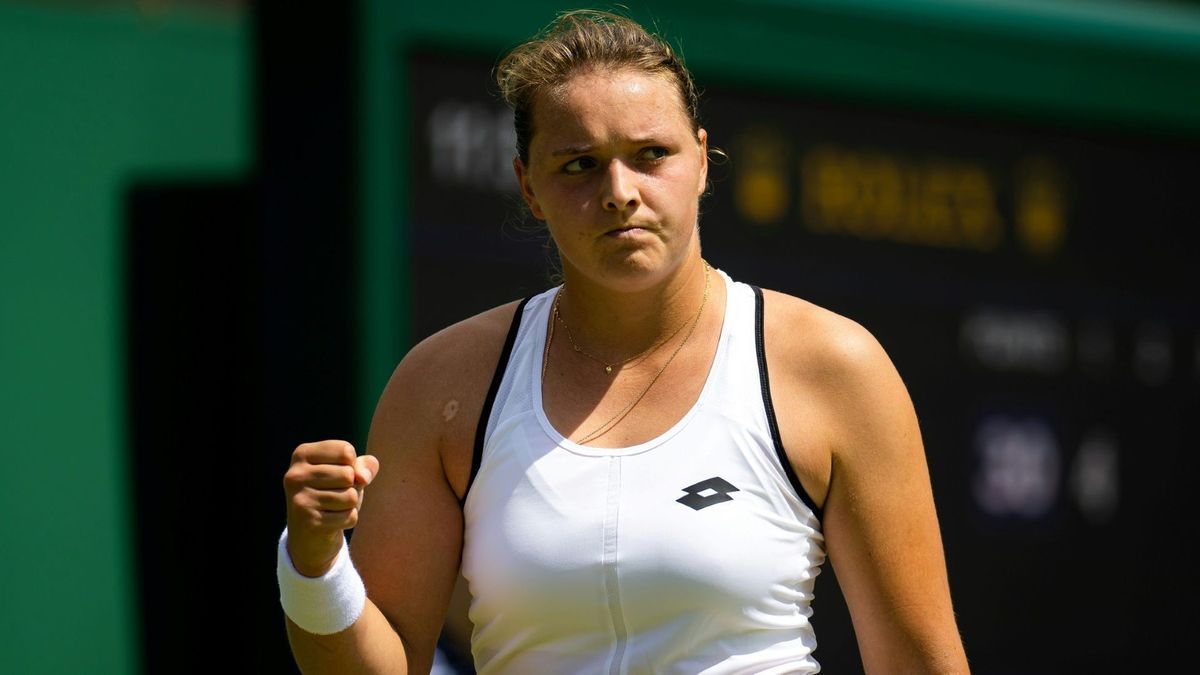 Für Jule Niemeier ist es das zweite Wimbledon-Turnier