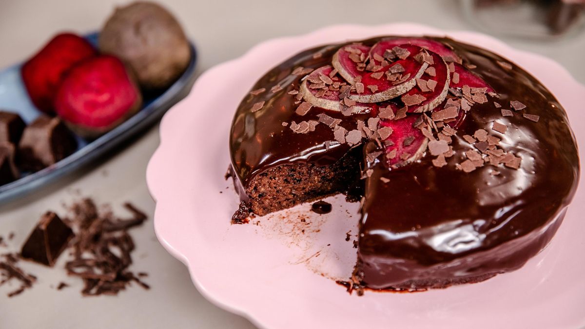 Schokokuchen mit Roter Beete