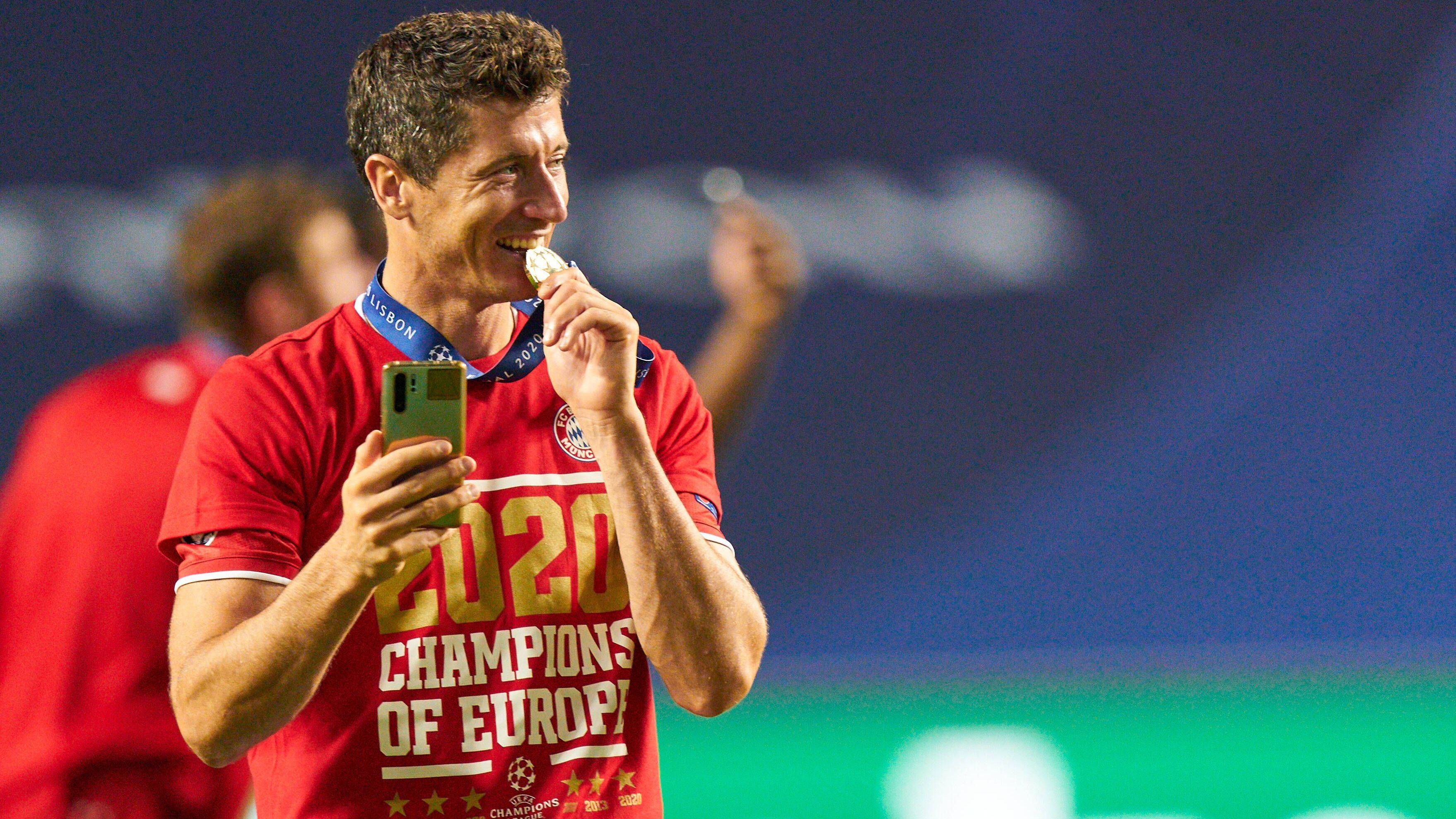 <strong>Saison 2019/20: Robert Lewandowski</strong><br>Klub: FC Bayern München<br>Tore: 34