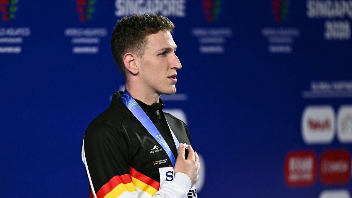 Weltmeister und Olympiasieger Lukas Märtens