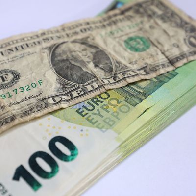 Dollar und Euro