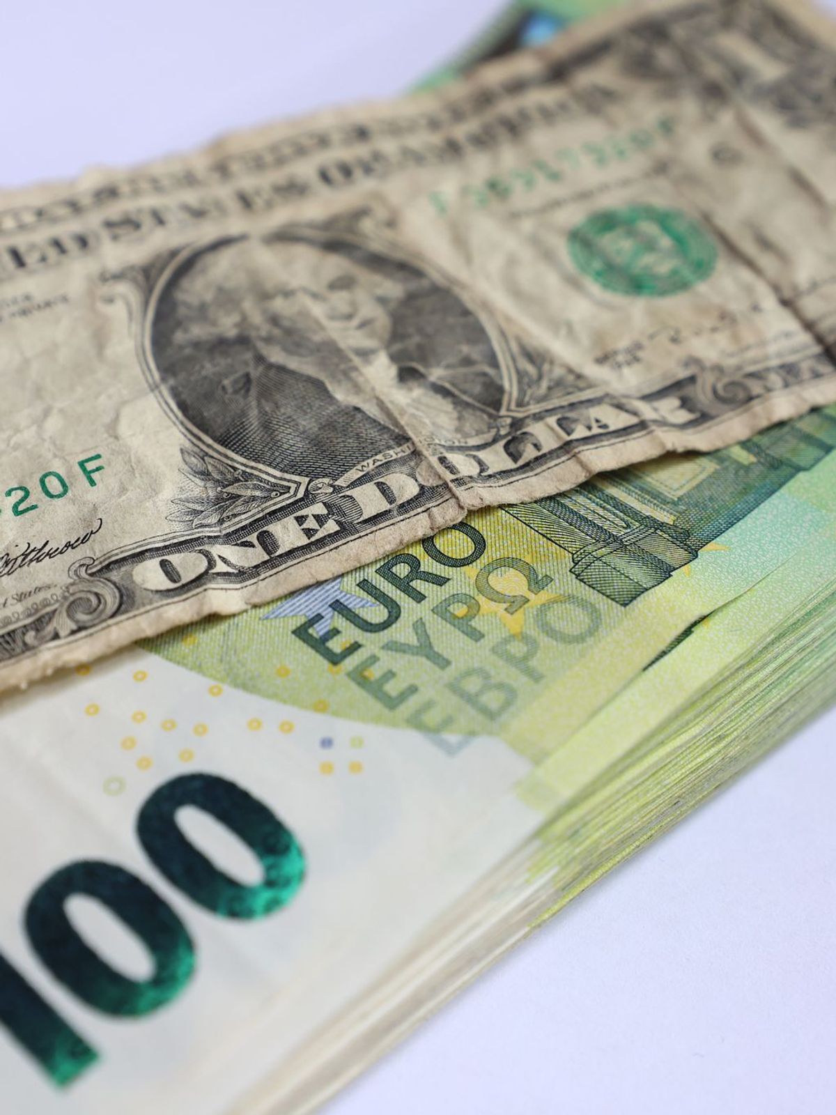 Dollar und Euro