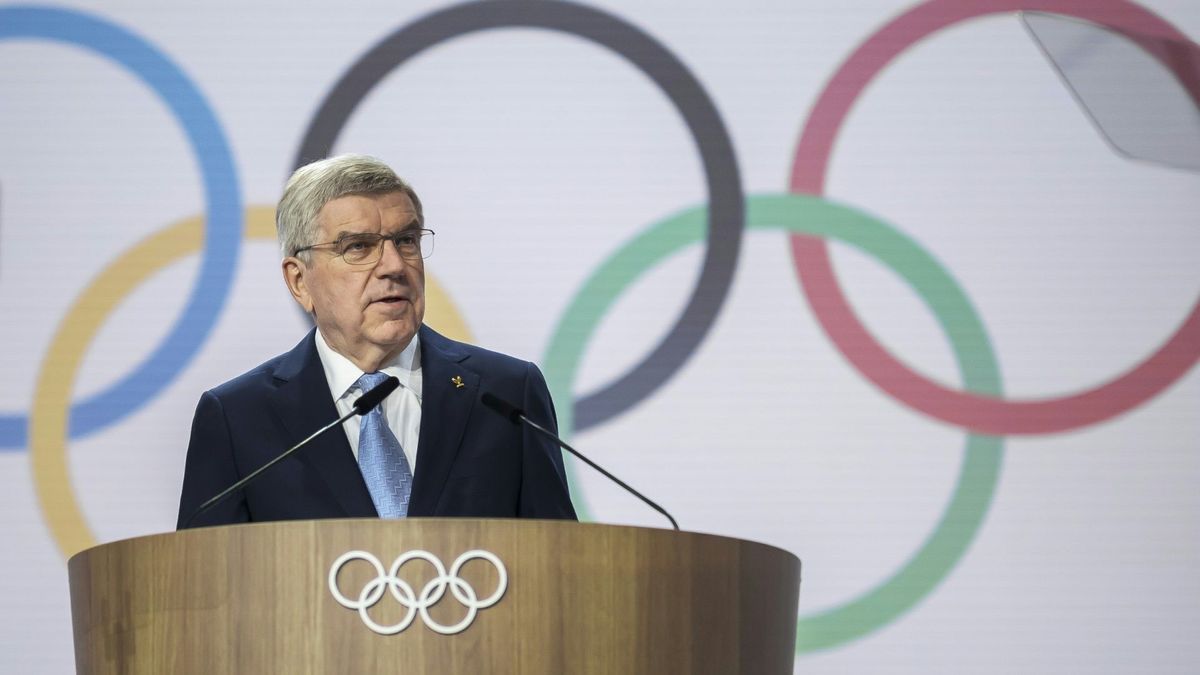 Thomas Bach bei seiner letzten IOC-Session