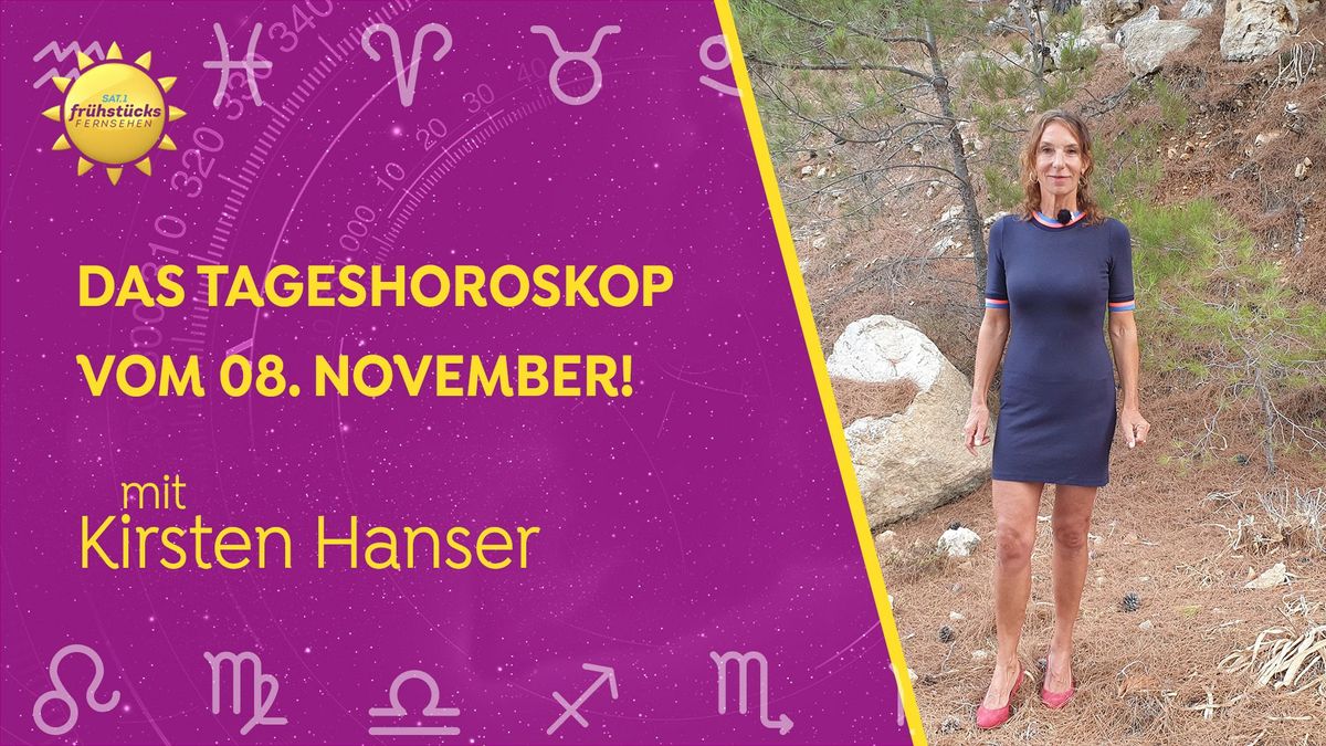 Tageshoroskop 08.11.22