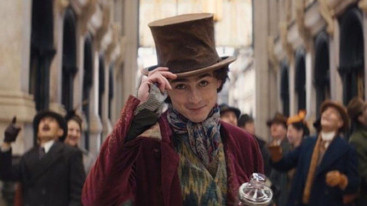 Bezaubert als Willy Wonka: Timothée Chalamet.
