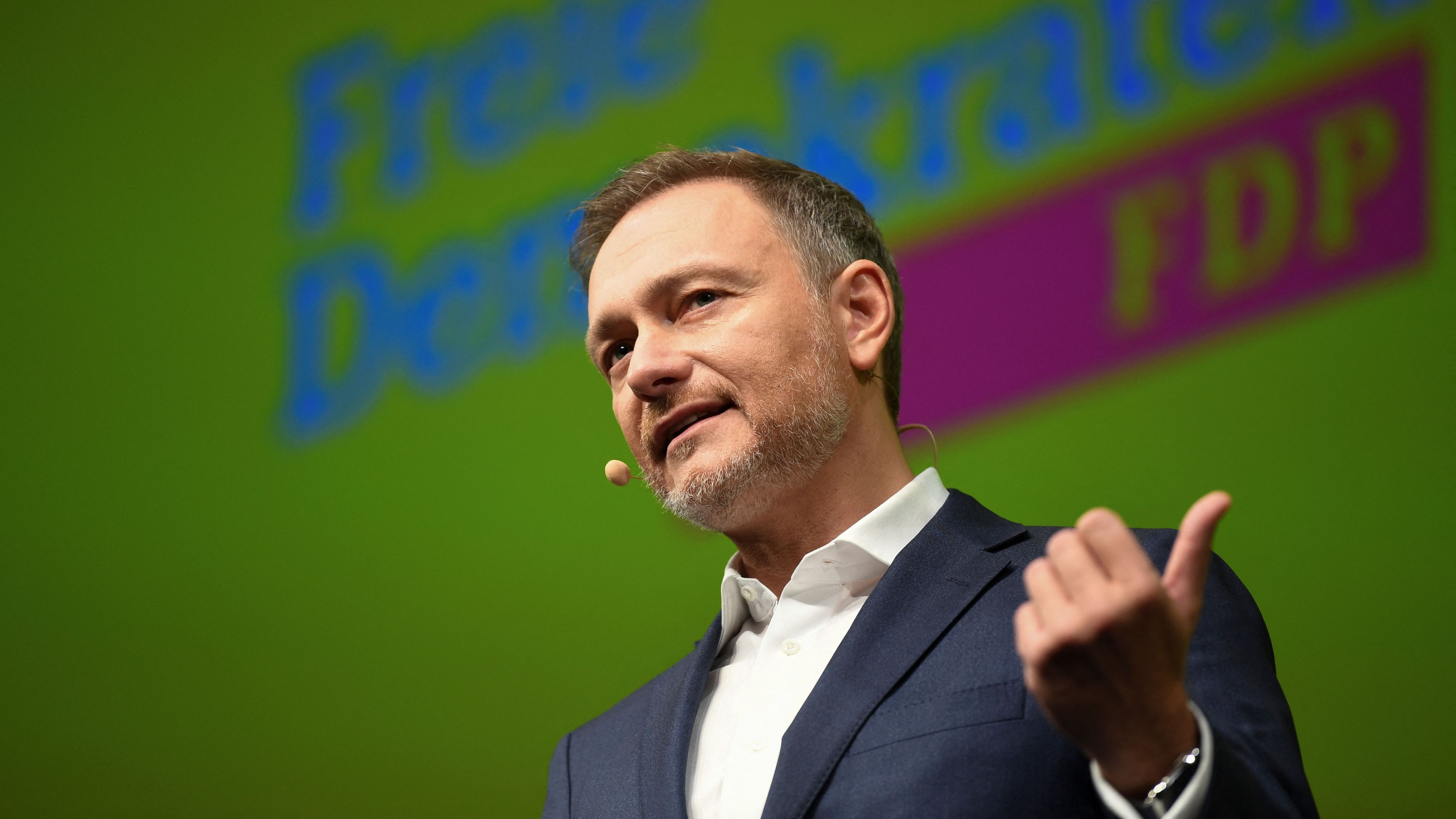 Der ehemalige Bundesminister der Finanzen: Christian Lindner (FDP).