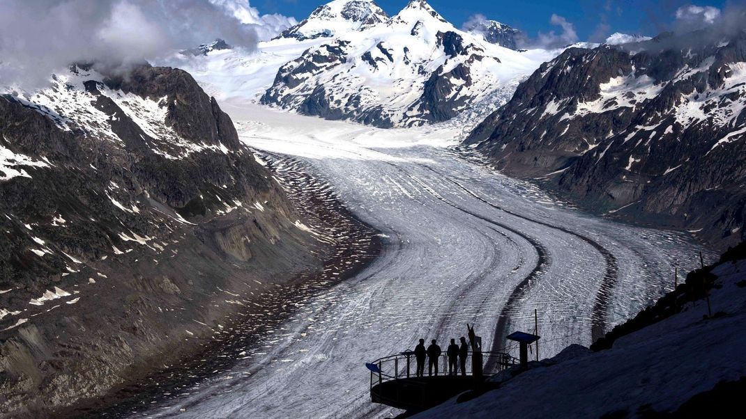Die Gletscher schwinden wegen der Klimaerwärmung rasant (Archivbild)