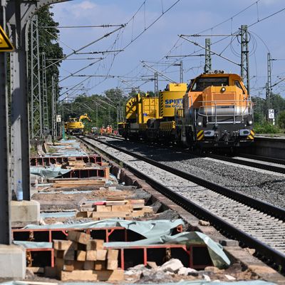 Die Bahn saniert ihr Streckennetz