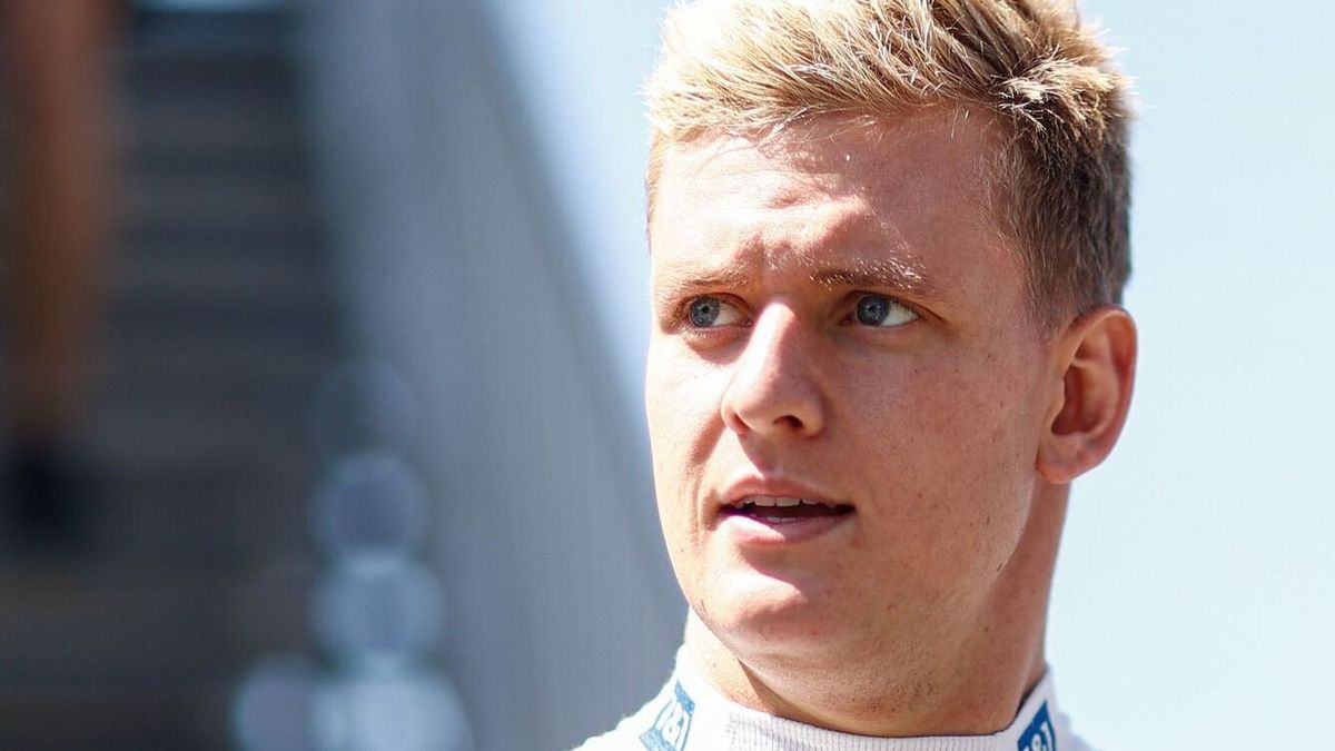 Mick Schumacher beim Formel-1-Rennen in Baku im Porträt