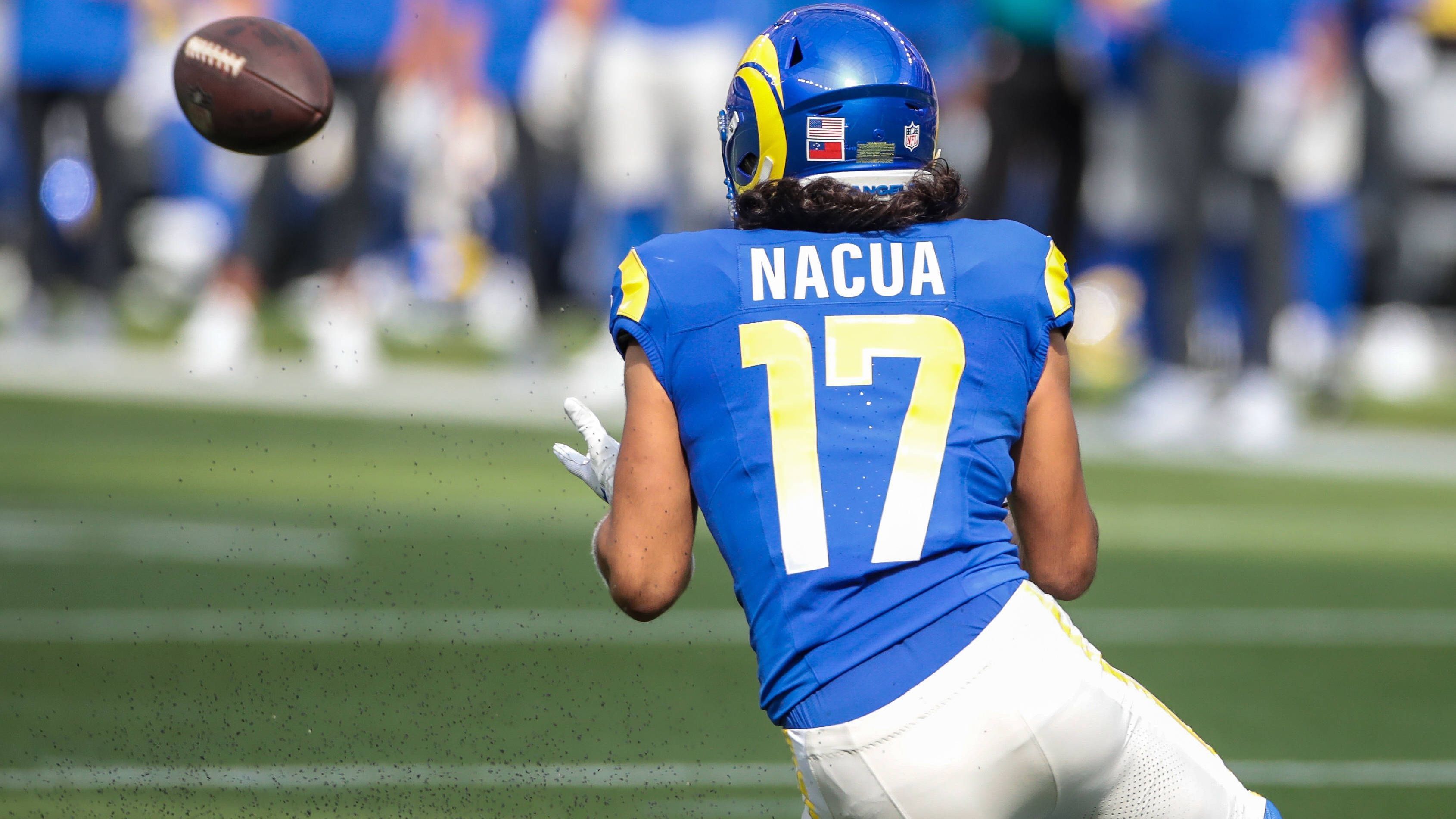 <strong>Puka Nacua (Los Angeles Rams)</strong><br>Nacua sorgt für die Geschichte der bisherigen Saison. In der fünften Runde gedraftet, wurde er völlig überraschend zu einem der Top Receiver der NFL - mit 64 Receptions für 827 Yards. Nacua ist überall auf dem Feld zu finden und durch seine starke Seperation sehr schwer zu verteidigen.