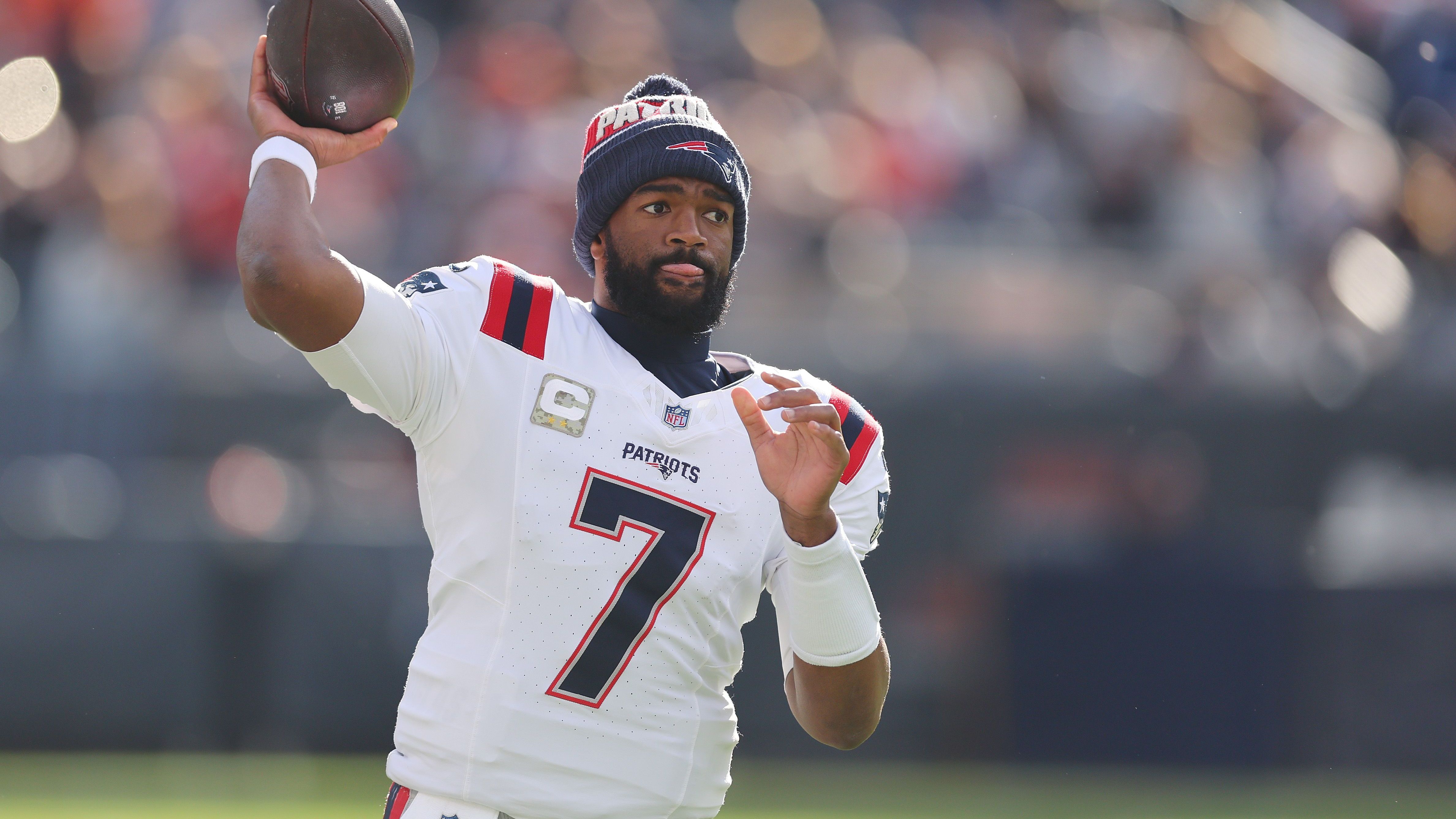 <strong>Arizona Cardinals<br></strong>Neuer Backup auch für die Arizona Cardinals. Jacoby Brissett, zuletzt im Dienste der New England Patriots, ist die neue Nummer zwei in Glendale.<br>• Starter: Kyler Murray<br>• Backup: Jacoby Brissett (im Bild), Clayton Tune