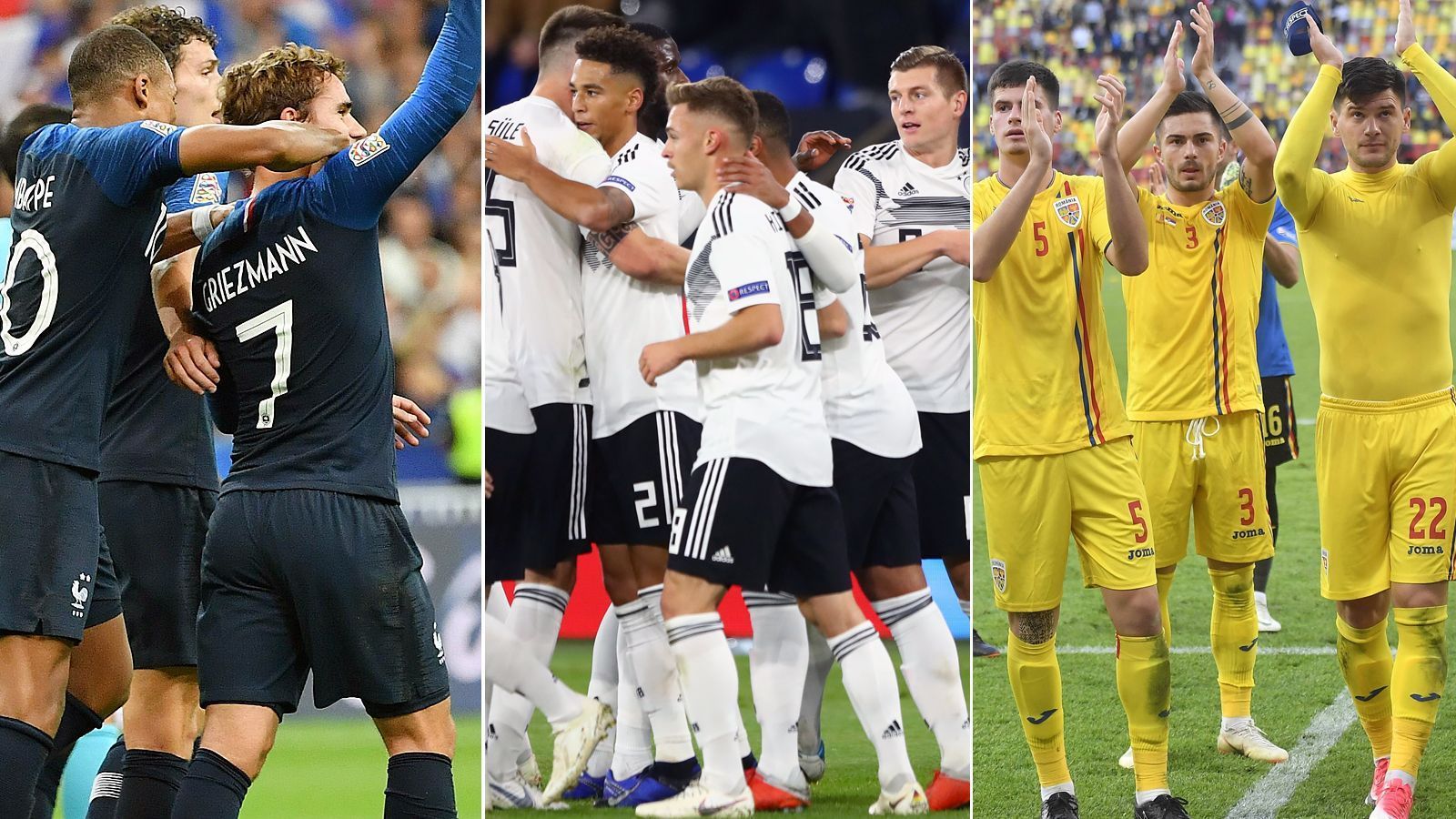 
                <strong>Lostöpfe EM-Auslosung</strong><br>
                Für die deutsche Nationalmannschaft hat das schwache Länderspieljahr 2018 negative Folgen. Bei der Auslosung der EM-Qualifikationsgruppen für die Endrunde 2020, die am 2. Dezember 2018 stattfindet, wird das DFB-Team von Bundestrainer Joachim Löw kein Gruppenkopf sein. In Topf 1 sind nur die vier Liga-A-Gruppensieger der Nations League sowie die sechs nächstbesten Nationen gesetzt - da gehört Deutschlands Nationalmannschaft nach der verkorksten WM sowie dem Abstieg in der Nations League nicht mehr dazu! ran.de zeigt die Lostöpfe für die Auslosung der anstehenden EM-Qualifikation.
              