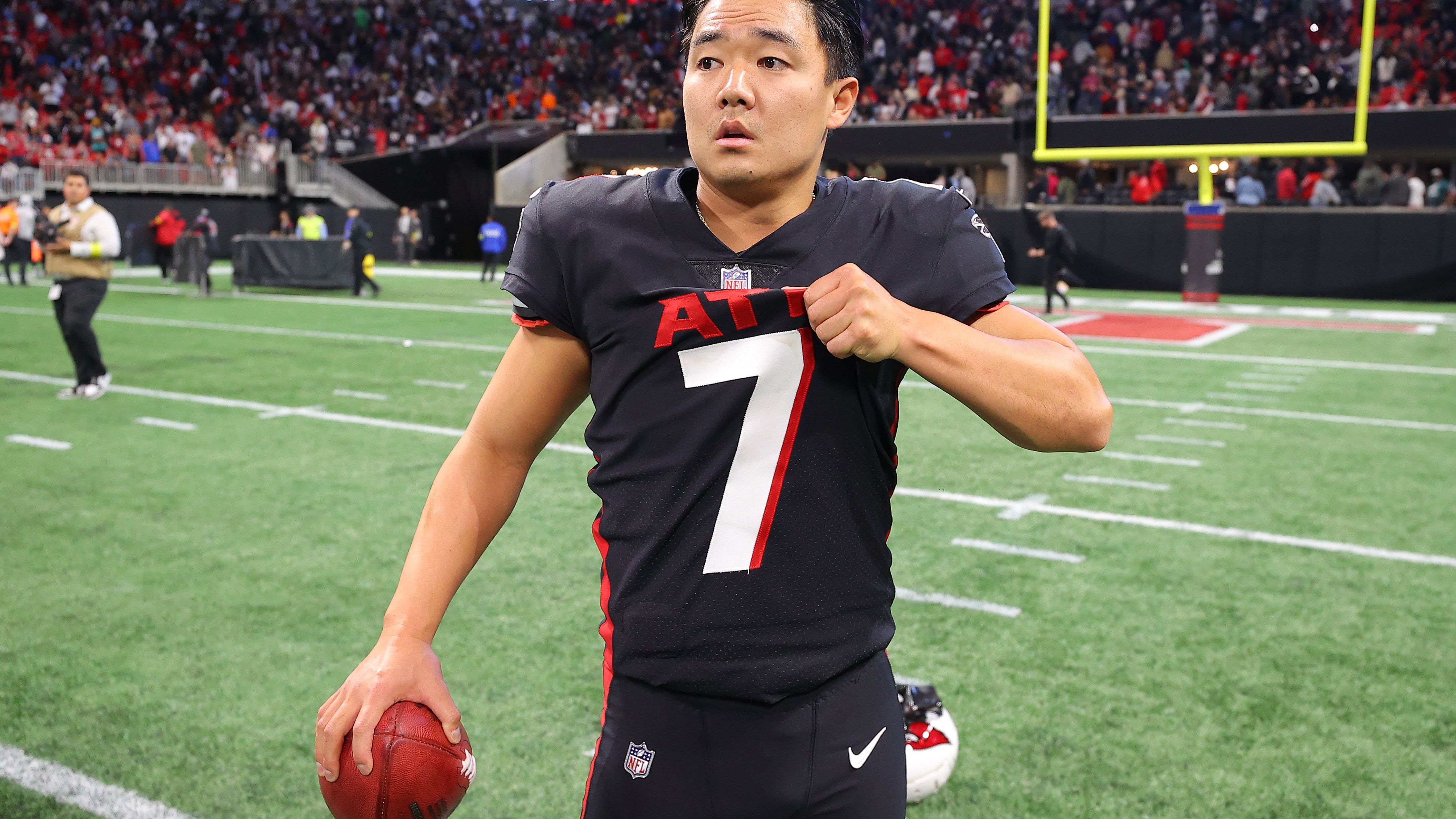 <strong>Platz 1: Younghoe Koo</strong><br> Field Goal Quote: 90,123 Prozent<br> Aktiv von: 2017 – <strong>heute</strong> <br> Teams: <strong>Falcons</strong>, Chargers