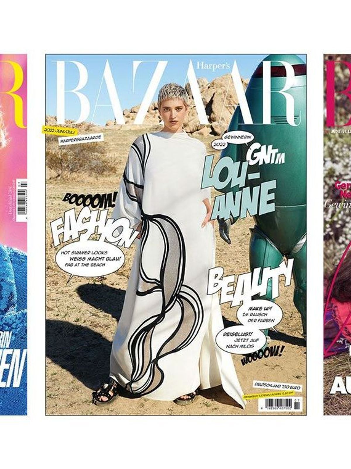 Die GNTM-Gewinnerinnen auf dem "Harper's Bazaar"-Cover - Jetzt hat auch Vivien ihr eigenes Cover! 
