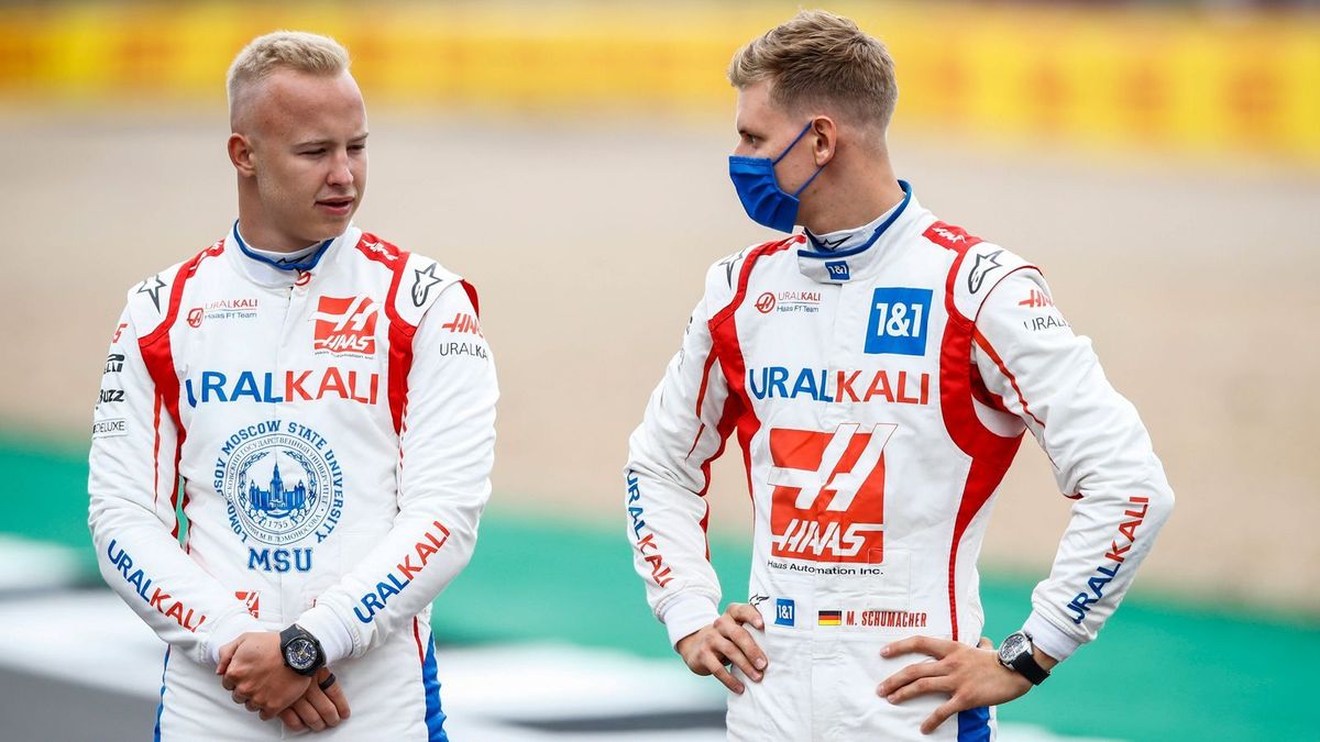 Nikita Mazepin und Mick Schumacher