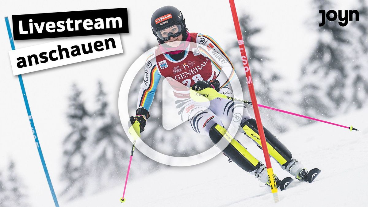 Emma Aicher beim Damen-Slalom in Slowenien am 9. Januar 2022