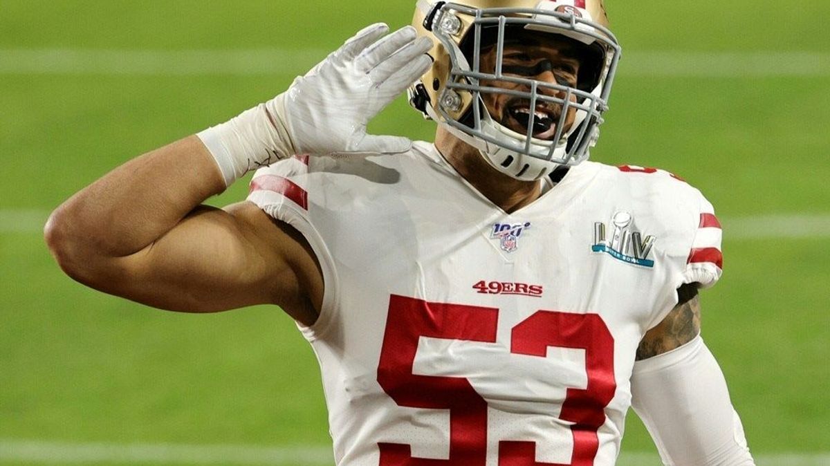 Nzeocha ist seit vier Jahren bei den San Francisco 49ers