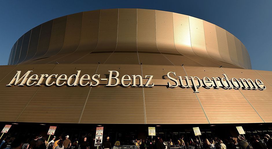 
                <strong>New Orleans Saints: Mercedes-Benz-Superdome</strong><br>
                Baujahr: 1971.Kosten: 134 Millionen Dollar + 185 Millionen Dollar Renovierungskosten.Finanzierung aus öffentlichen Geldern: 170 Millionen Dollar bei Renovierungskosten.Kapazität: 76 216.Eröffnung: 1975.
              